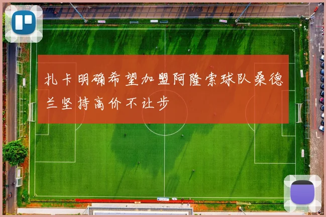 扎卡明确希望加盟阿隆索球队桑德兰坚持高价不让步